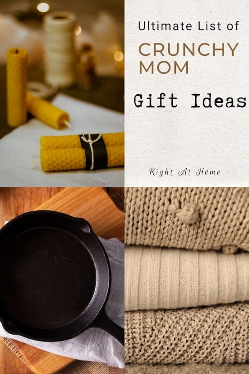 beeswax candles, cast ion skillet and stack of neutral colored blankets