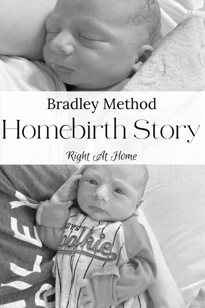 Newborn baby sleeping and newborn baby awake