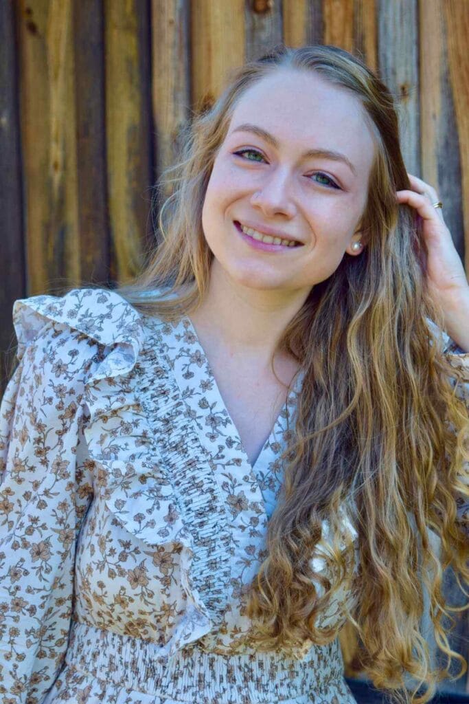 Photo of woman looking at the camera